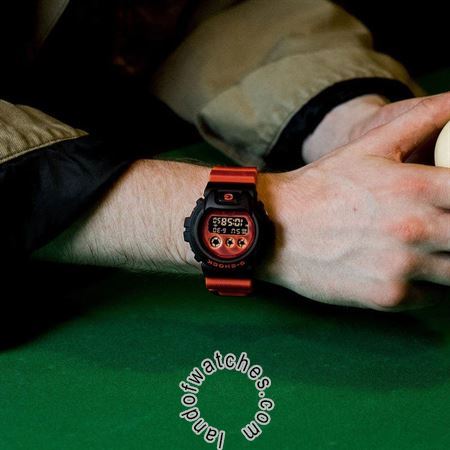 شراء ساعة معصم رجالیه کاسیو(CASIO) DW-6900TD-4DR رياضة | | | الأصلي
