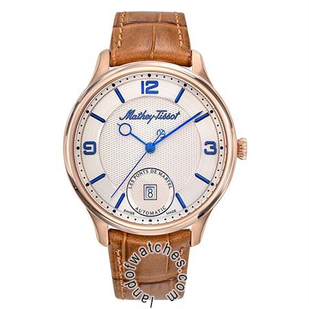 Watches Gender: Men's,Movement: Automatic - Tuning fork,Brand Origin: SWISS,Classic style,Date Indicator,PVD coating colour