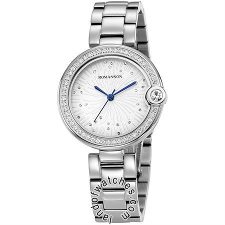 شراء ساعة معصم نسائیه رومانسون(ROMANSON) RMQL4BF510WWA12U موضه | | | الأصلي