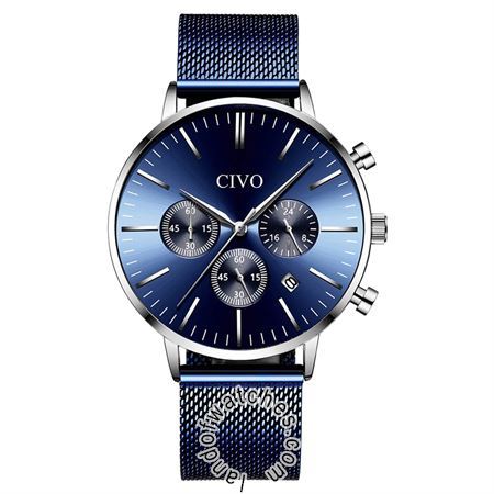 Watches Movement: Quartz,fashion - casual style,Shock resistant,Chronograph,Stopwatch