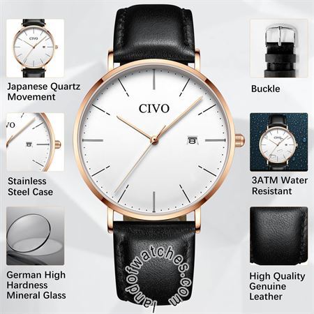 Buy CIVO 8076C Fashion Watches | Original