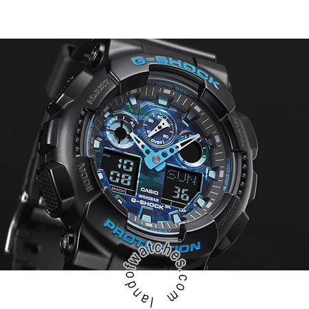 Buy Men's CASIO GA-100CB-1A Sport Watches | Original