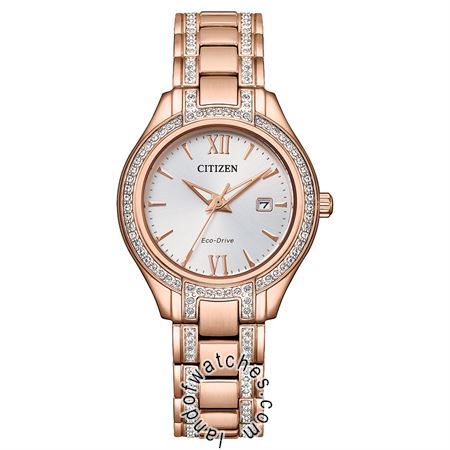 Watches Gender: Women's,Movement: Quartz - Eco Drive - solar,Brand Origin: Japan,fashion style,Date Indicator,Luminous,Eco-Drive