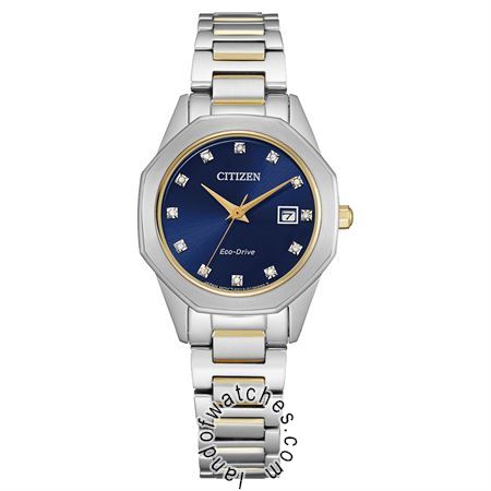 Watches Gender: Women's,Movement: Quartz - Eco Drive,Brand Origin: Japan,Classic - formal style,Date Indicator,Eco-Drive