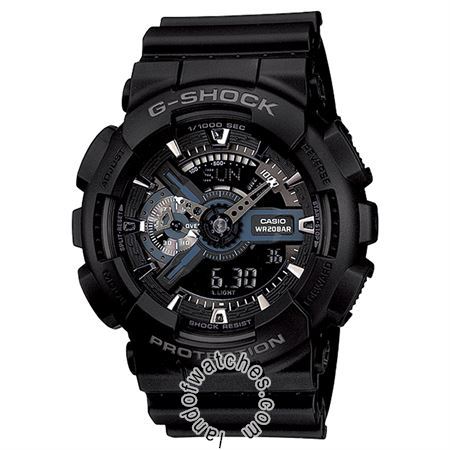 Buy Men's CASIO GA-110-1B Sport Watches | Original