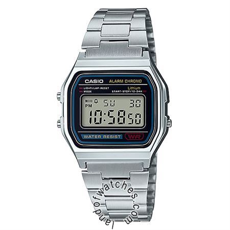 Buy CASIO A158WA-1 Watches | Original