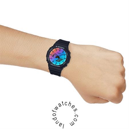 Buy Men's CASIO GA-2100SR-1ADR Watches | Original
