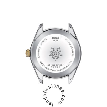 شراء ساعة معصم نسائیه تیسوت(TISSOT) T101.910.22.111.00 كلاسيك | | | الأصلي