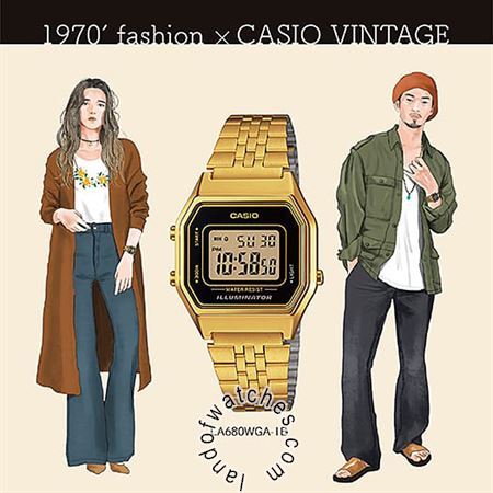 Buy CASIO LA680WGA-1B Watches | Original