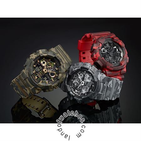 Buy Men's CASIO GA-100CM-4A Watches | Original