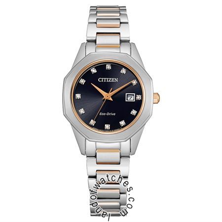 Watches Gender: Women's,Movement: Quartz - Eco Drive,Brand Origin: Japan,Classic - formal style,Date Indicator,Eco-Drive