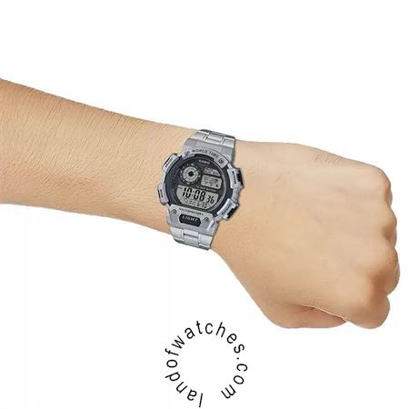 Buy Men's CASIO AE-1400WHD-1AVDF Sport Watches | Original