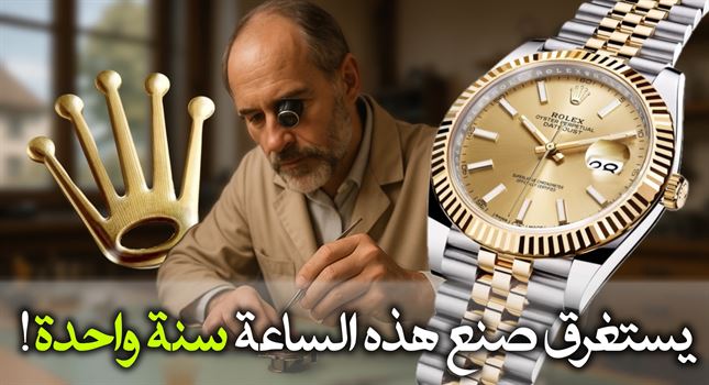 هل فكّرت يومًا كيف يُولدُ ساعة رولكس؟